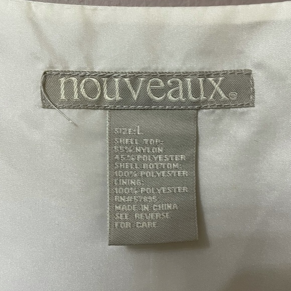 NOUVEAUX color block nylon/poly tank top. - Picture 5 of 5